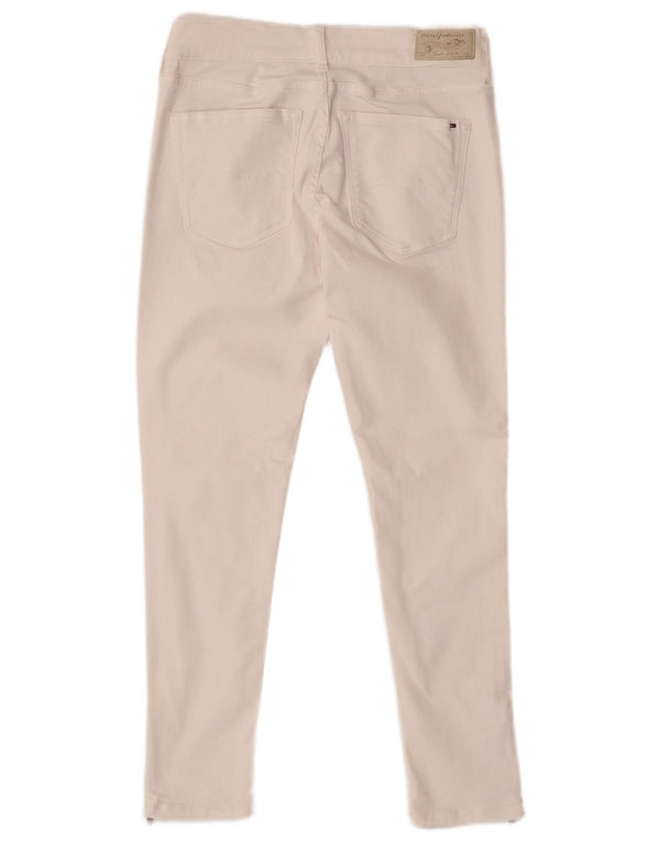 Tommy Hilfiger Womens Nora Mid Rise Skinny Jeans W28 L26 White