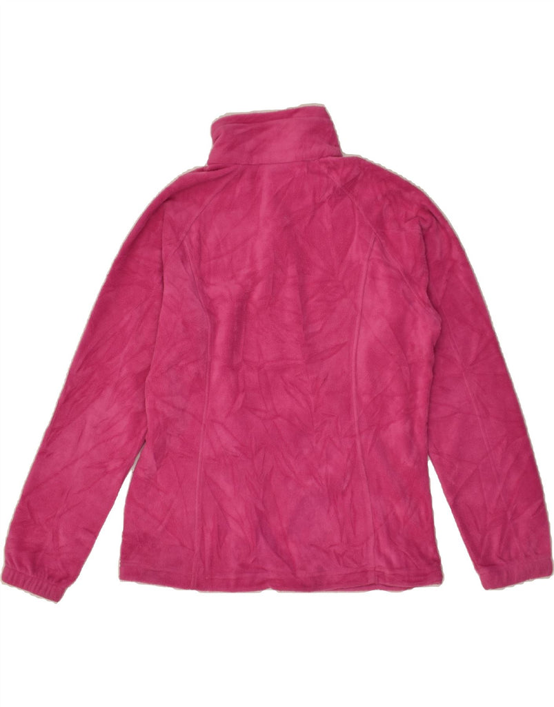 COLUMBIA Womens Fleece Jacket UK 16 Large Pink Polyester | Vintage Columbia | Thrift | Second-Hand Columbia | Used Clothing | Messina Hembry 