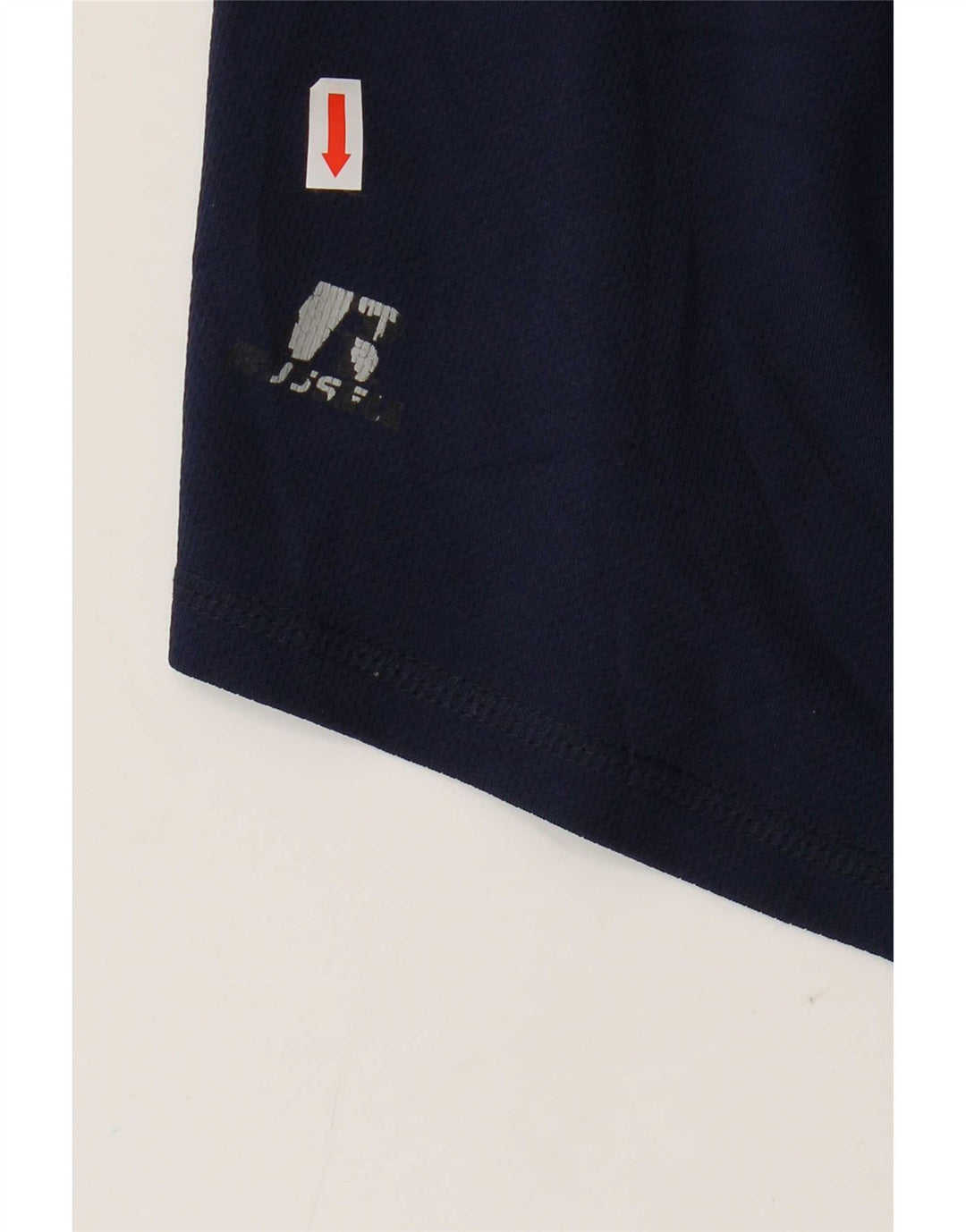 Russell Athletic Mens Dri-Power Sport Shorts Large Navy Blue Polyester