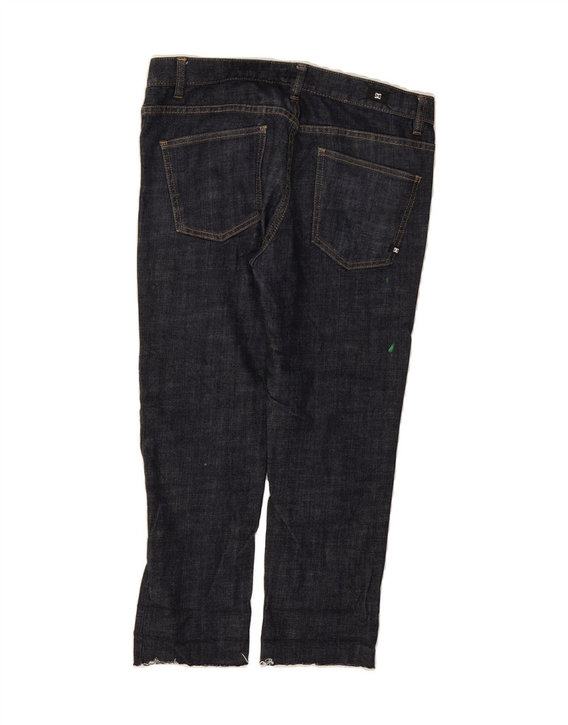 DC Womens Skinny Jeans W32 L24 Navy Blue Cotton Vintage DC and Second-Hand DC from Messina Hembry 