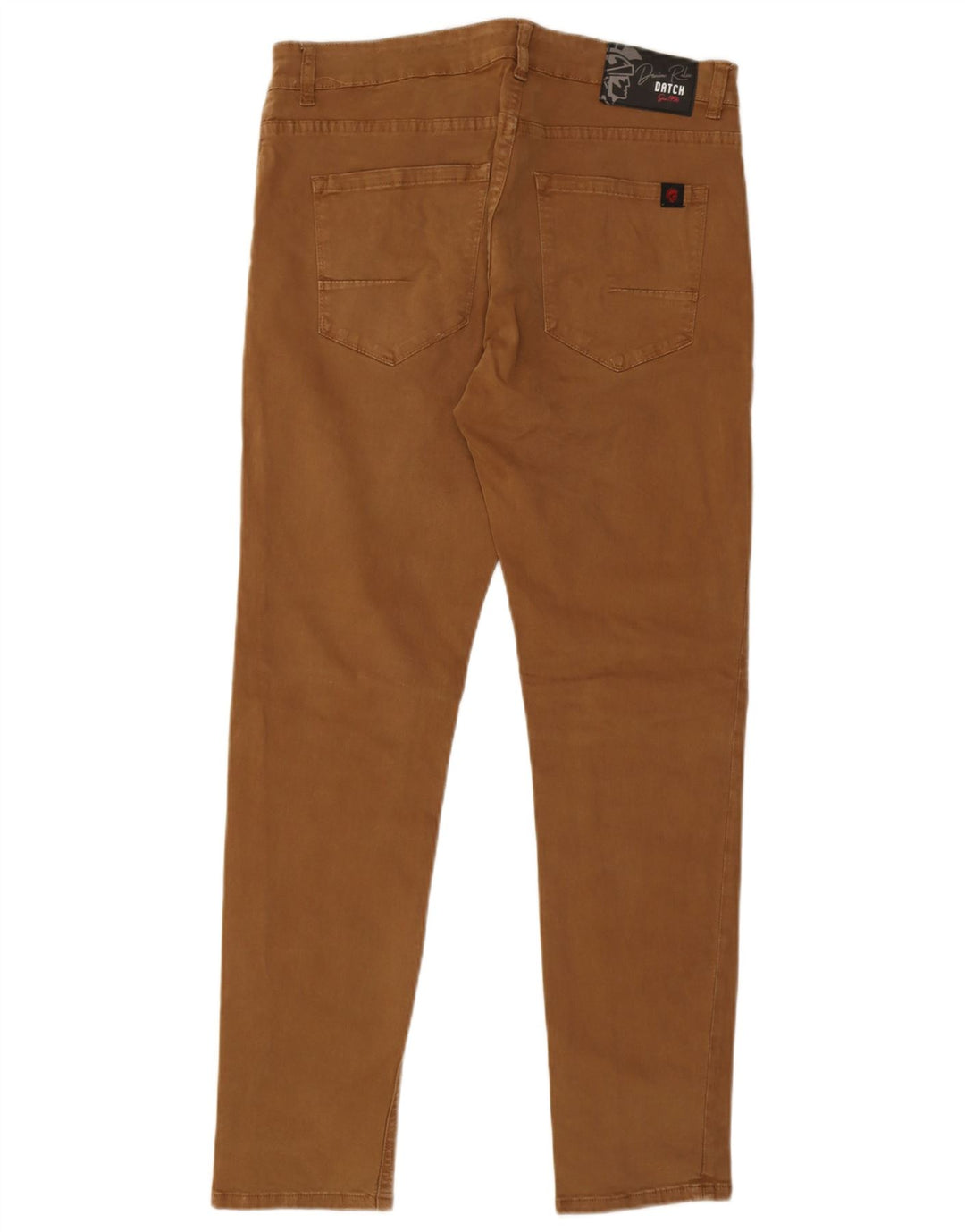 Datch Mens Slim Casual Trousers IT 48 Medium W32 L29 Beige