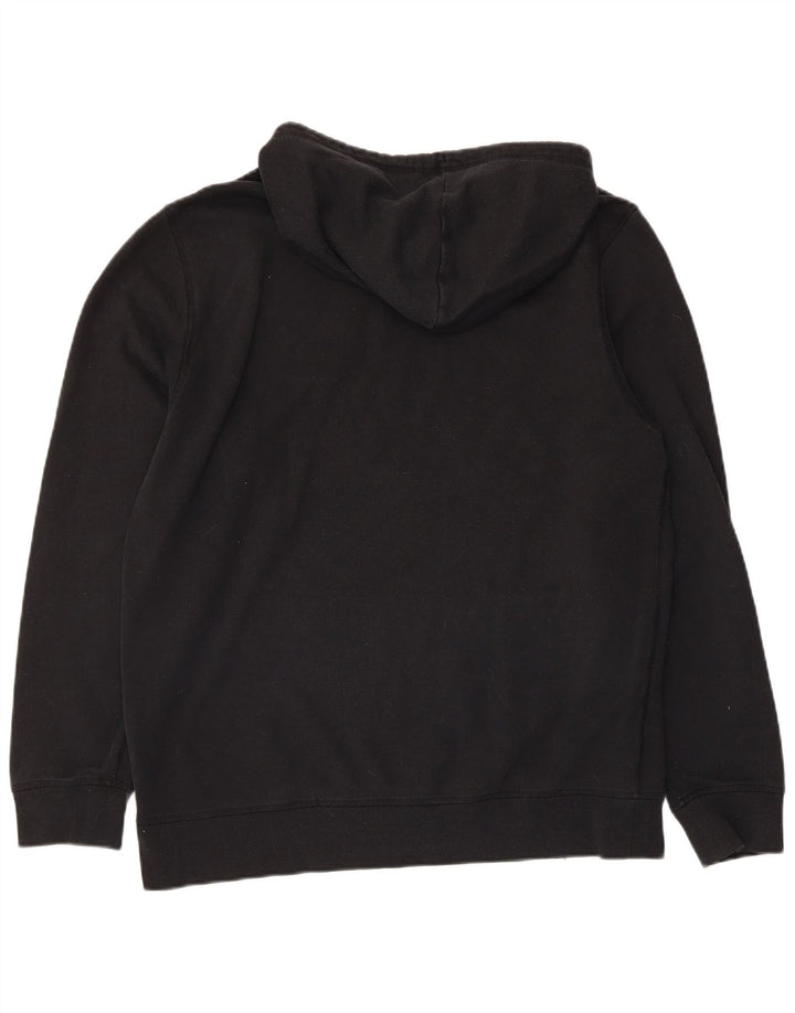 Levi's Mens Graphic Hoodie Jumper Large Black Cotton