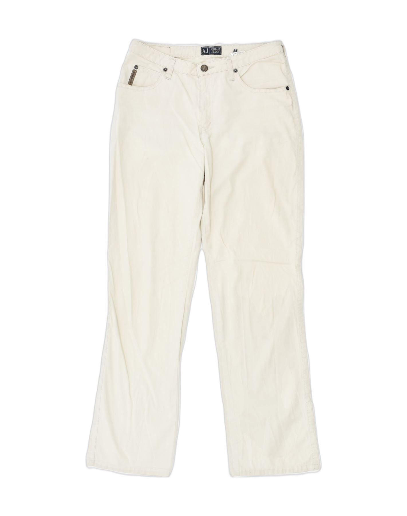 White armani shop jeans womens