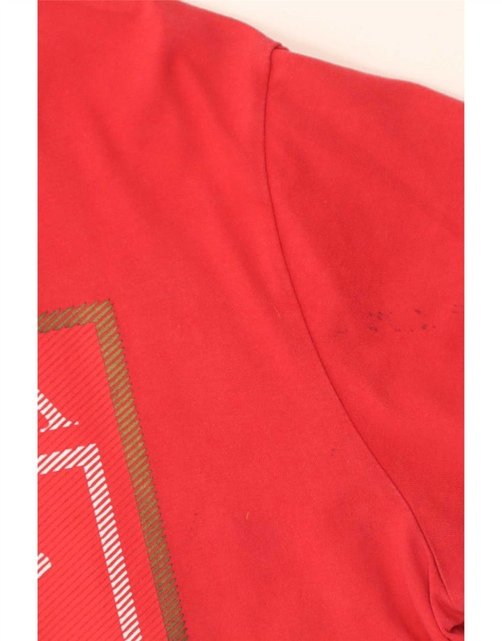 Nike Mens Graphic T-Shirt Top XL Red Cotton