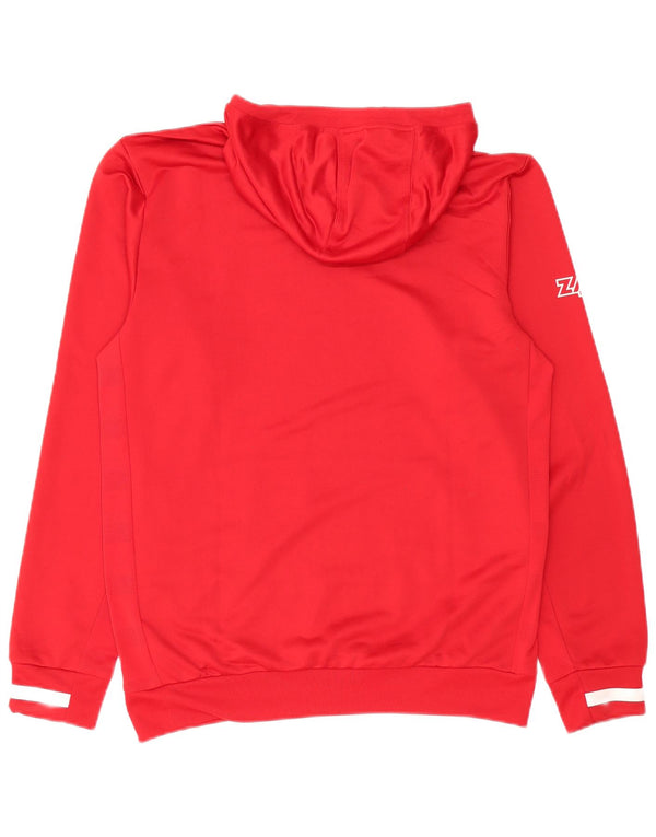 Adidas Mens FC Sturm Hauzenberg Graphic Hoodie Jumper Medium Burgundy