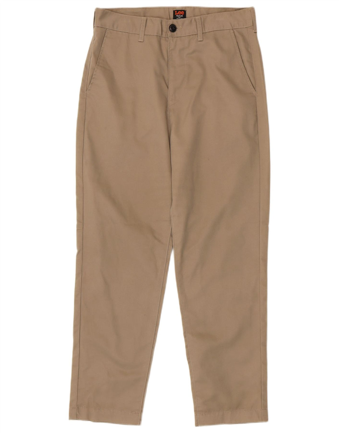 LEE Mens Relaxed Fit Chino Trousers W30 L28 Beige Cotton