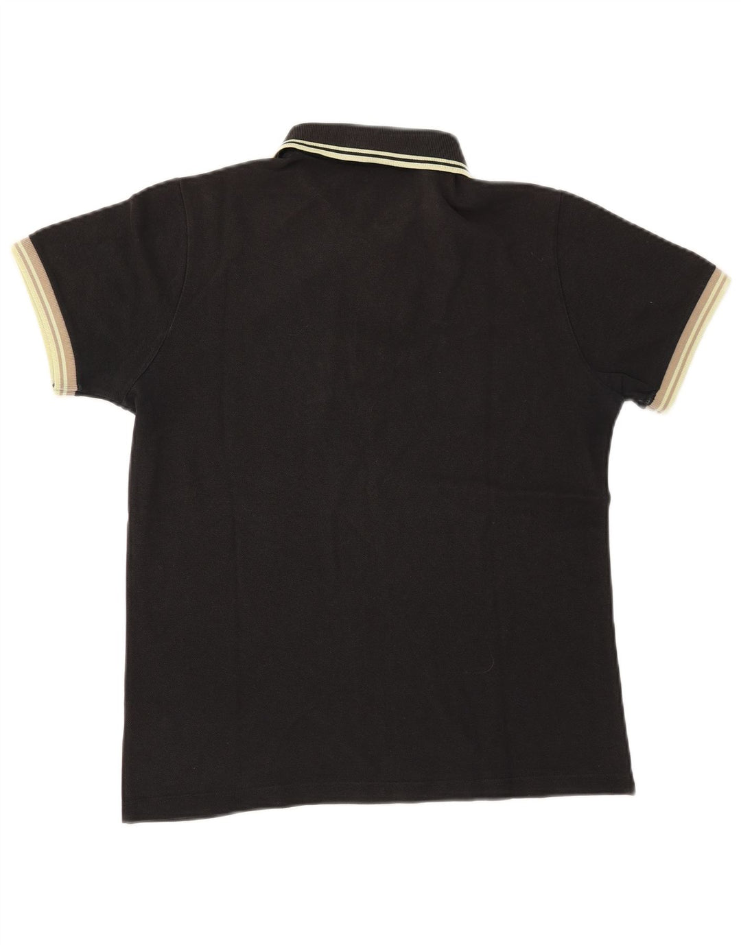 Fred Perry Mens Polo Shirt Medium Black Cotton