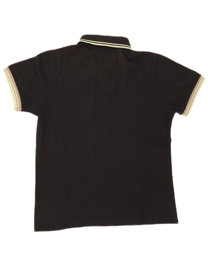 Fred Perry Mens Polo Shirt Medium Black Cotton