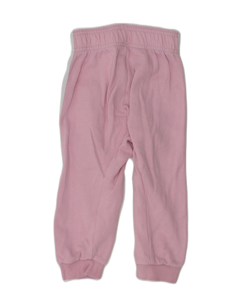 ADIDAS Baby Boys Joggers Tracksuit Trousers 18-24 Months Pink Cotton | Vintage Adidas | Thrift | Second-Hand Adidas | Used Clothing | Messina Hembry 