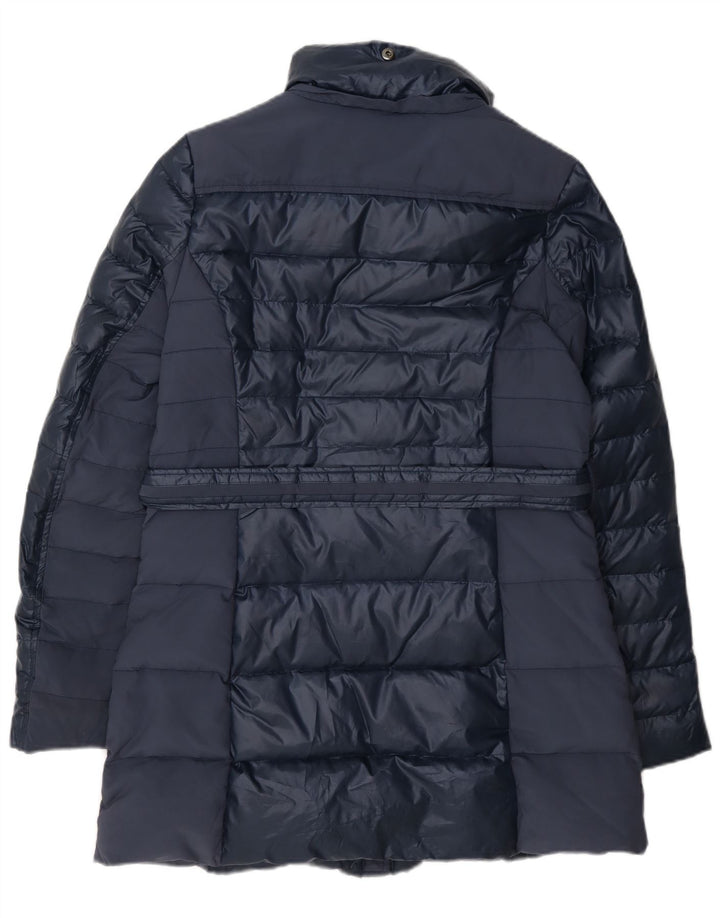 Refrigue Womens Padded Coat UK 14 Large Navy Blue Polyester
