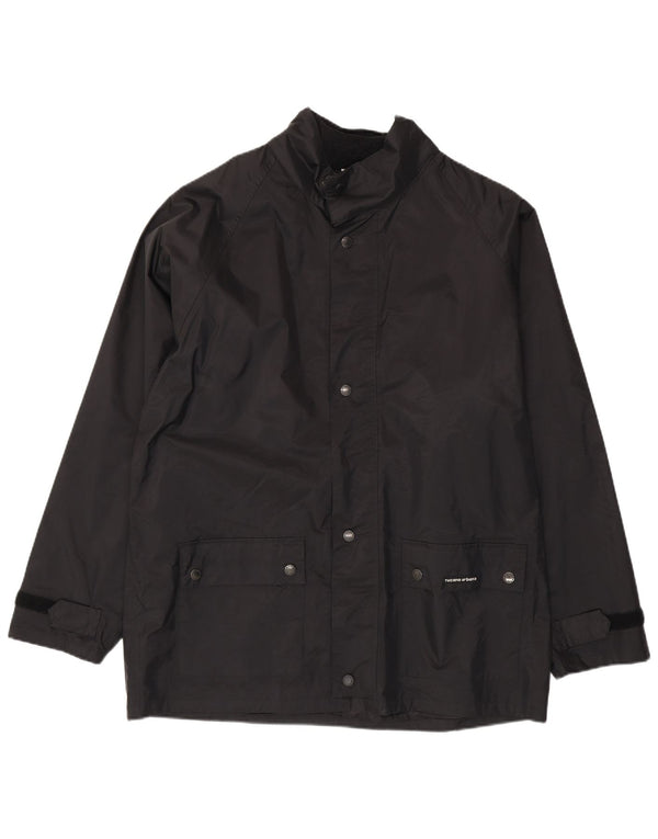 Tucano Urbano Mens Rain Jacket UK 42 XL Black Nylon
