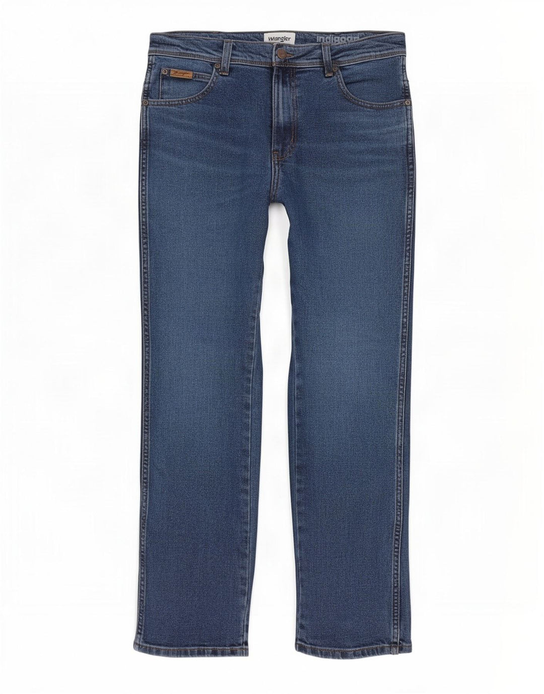 Wrangler Mens Texas Slim Jeans W32 L32 Blue Cotton