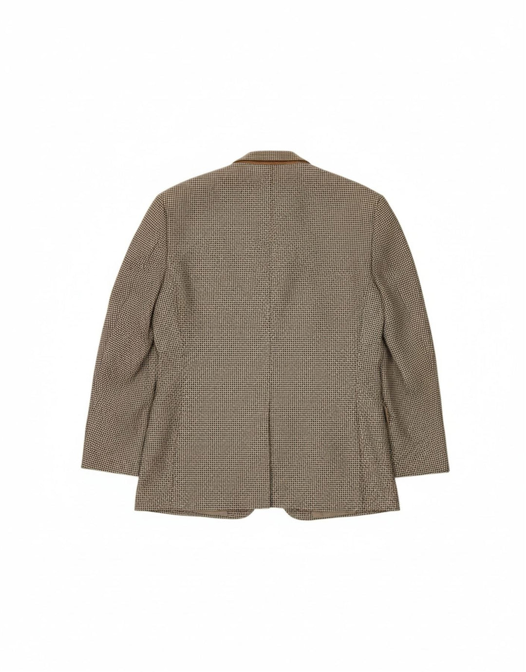 MARLANE Mens 2 Button Blazer Jacket IT 52 XL Grey Houndstooth Vintage Marlane and Second-Hand Marlane from Messina Hembry 