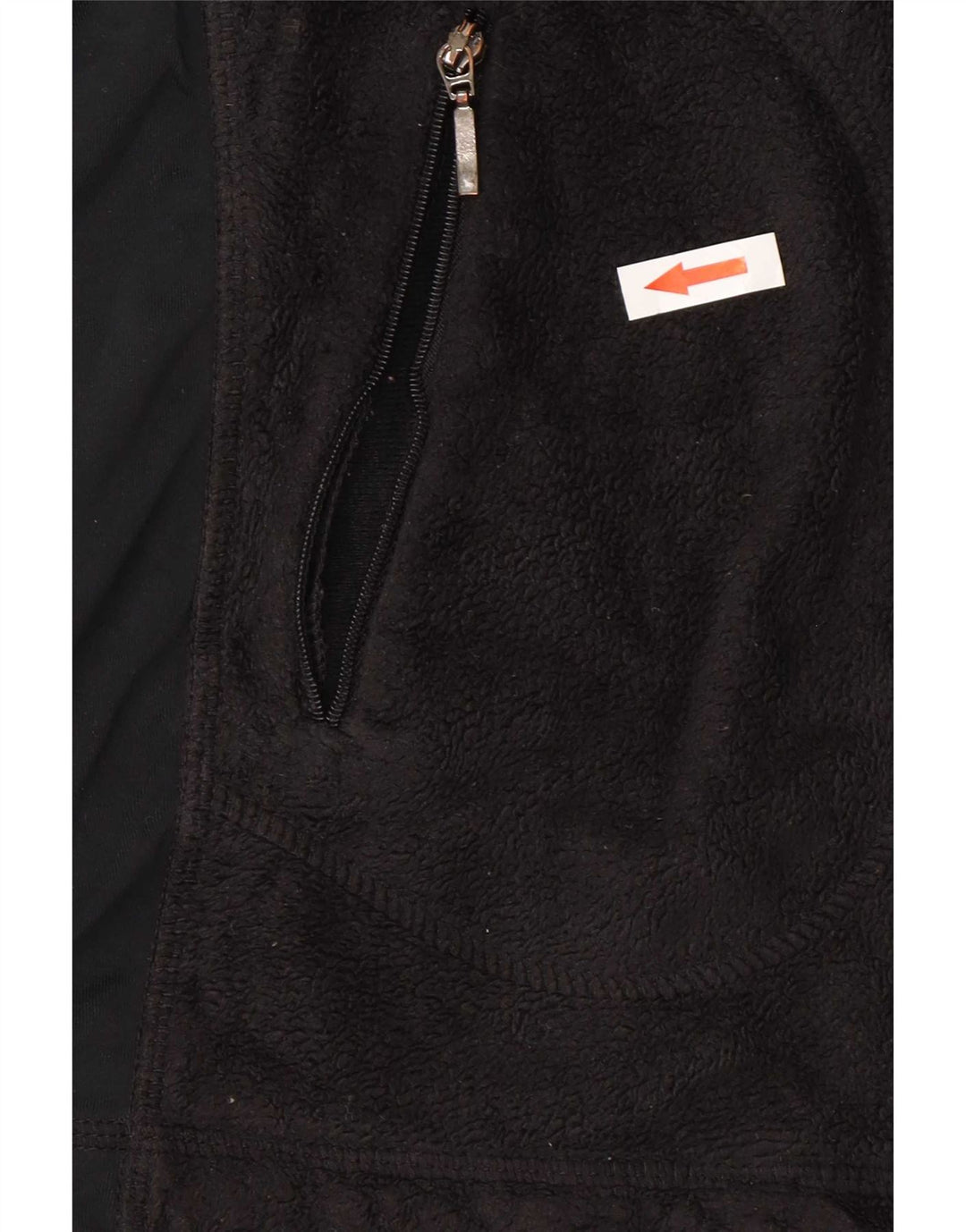 Columbia Womens Fleece Jacket UK 6 XS Black Polyester