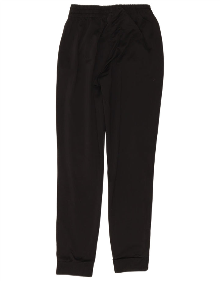 ADIDAS Womens Tracksuit Trousers Joggers UK 34/36 Small  Black Polyester