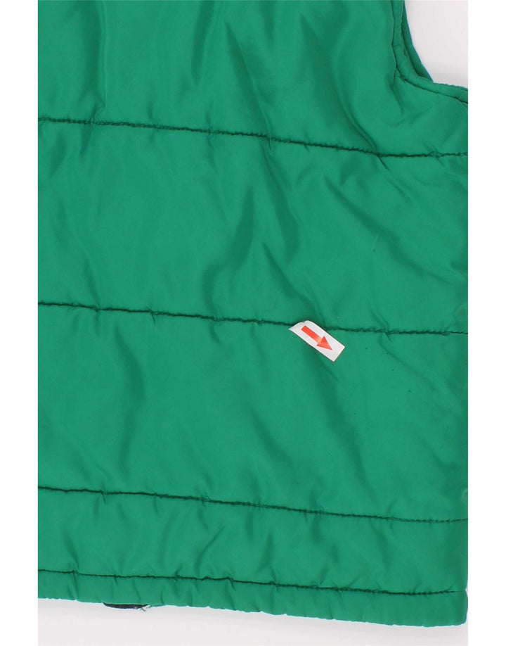Joules Boys Padded Gilet 2-3 Years Green Polyester