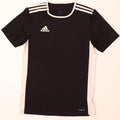 ADIDAS Mens Climalite T-Shirt Top Small Black Colourblock Polyester