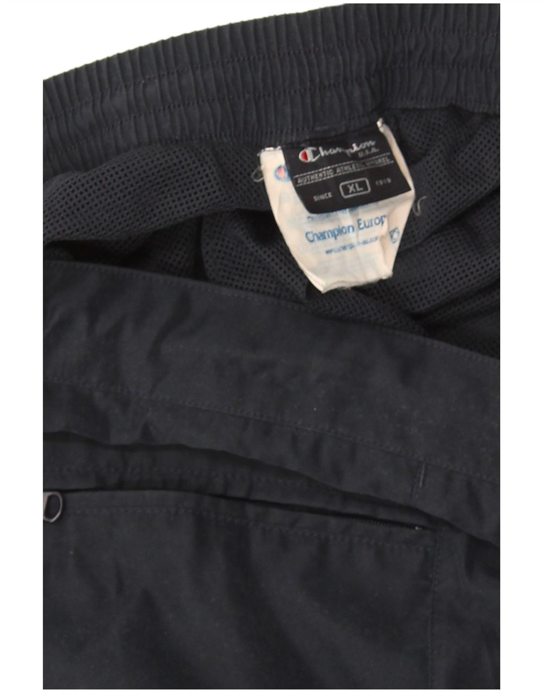 Champion Mens Tracksuit Trousers XL Navy Blue Polyester