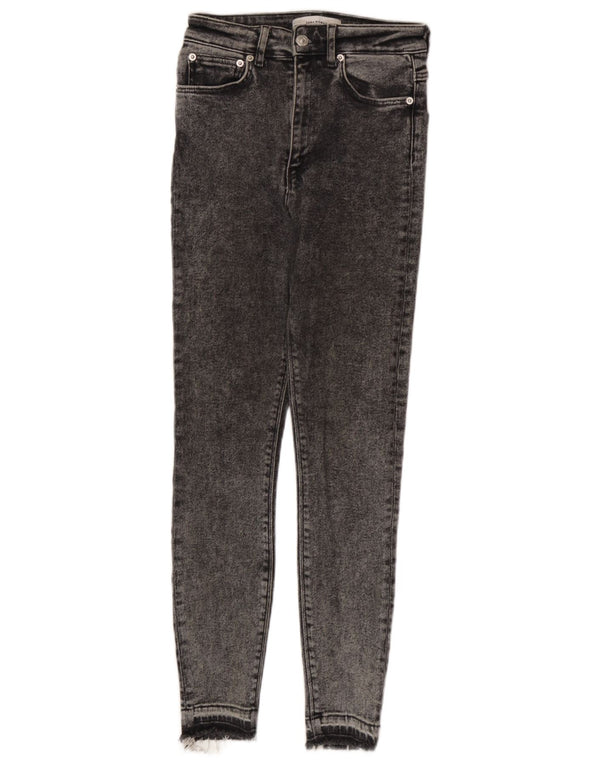 Zara Womens Skinny Jeans EU 36 XS W26 L27 Grey