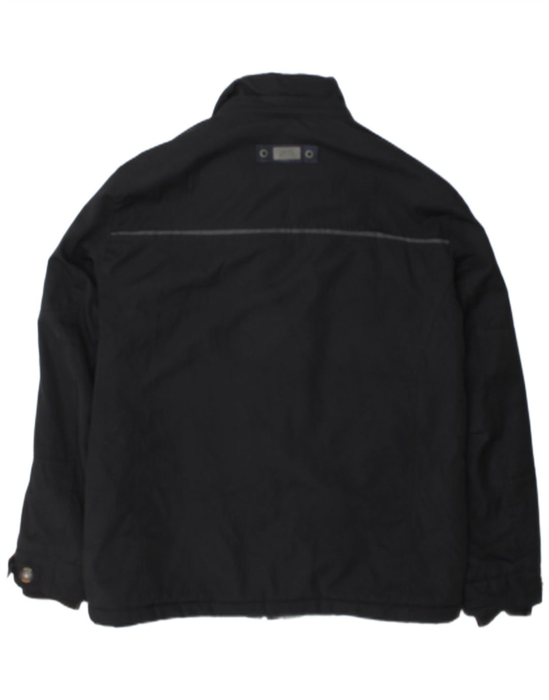 Camel Active Mens Rain Jacket EU 52 Large Black Polyester