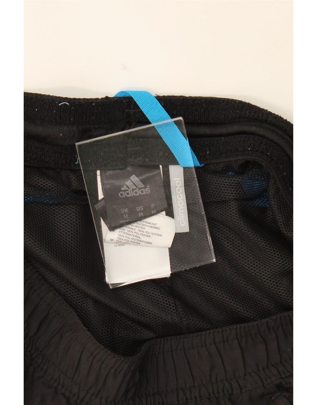 ADIDAS Mens Climacool Sport Shorts Medium  Black Polyester Vintage Adidas and Second-Hand Adidas from Messina Hembry 