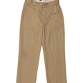 Dickies Mens Straight Chino Trousers W28 L25 Brown Polyester