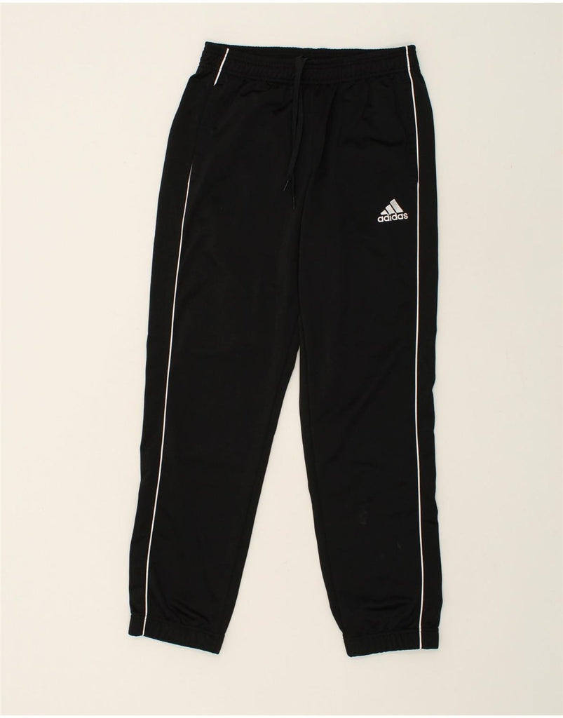 ADIDAS Mens Tracksuit Trousers Joggers Medium Black Polyester | Vintage Adidas | Thrift | Second-Hand Adidas | Used Clothing | Messina Hembry 