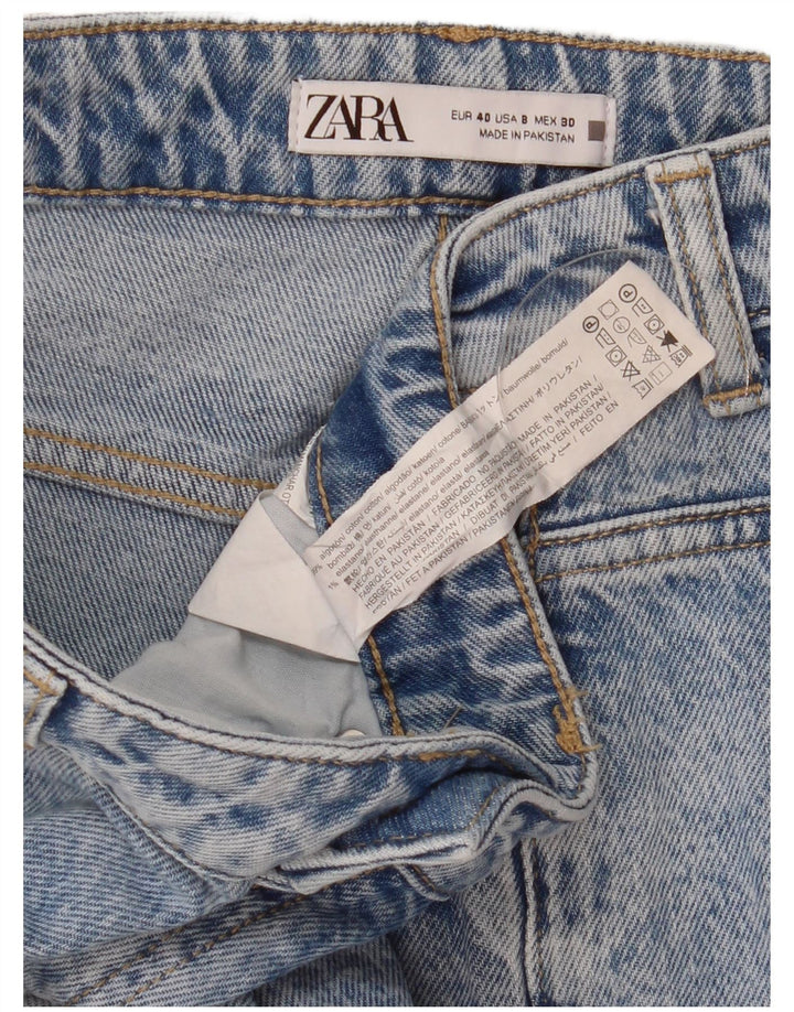 Zara Womens Slim Jeans EU 40 Medium W30 L27 Blue Cotton