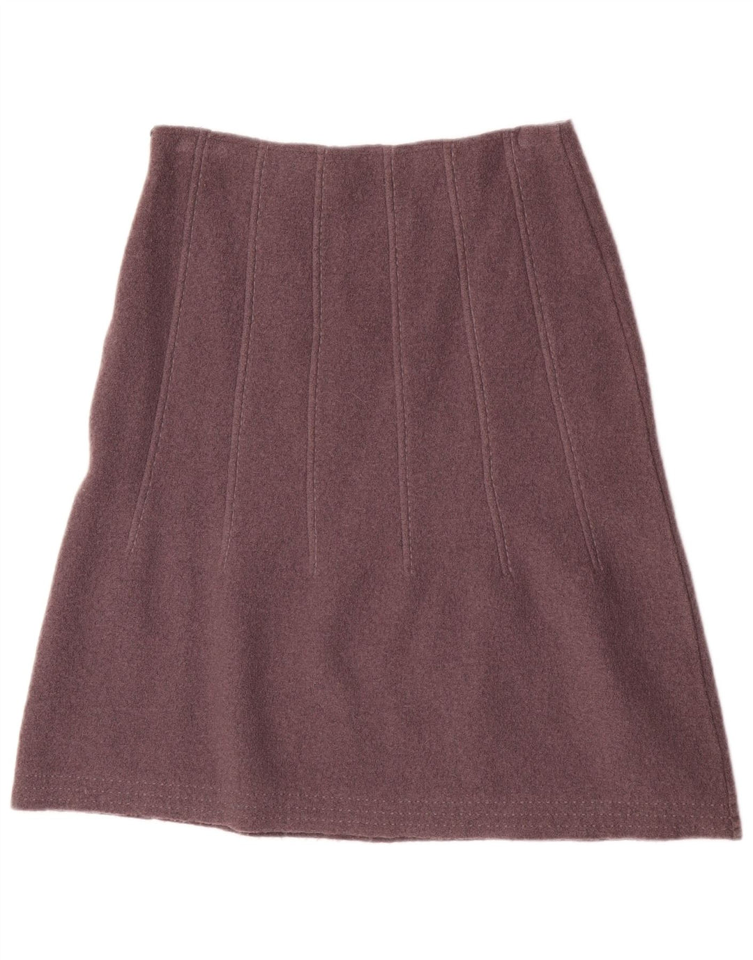 Fenn Wright Manson Womens A-Line Skirt Large W30 Purple Wool