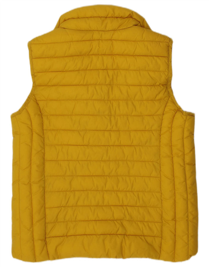 Joules Girls Padded Gilet 4-5 Years Yellow Polyamide