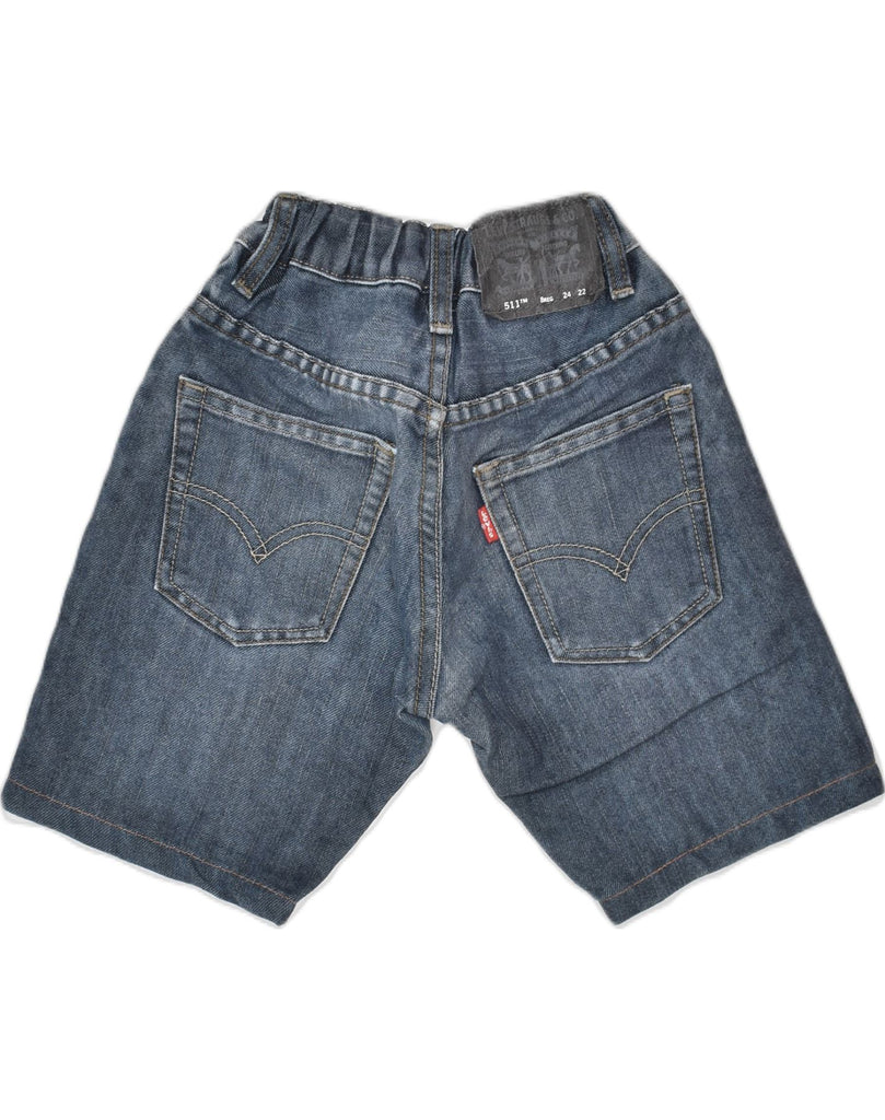 LEVI'S Boys Denim Shorts 7-8 YearsW22 Blue Cotton Classic | Vintage | Thrift | Second-Hand | Used Clothing | Messina Hembry 