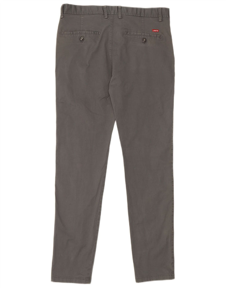 Levi's Mens Slim Chino Trousers W32 L30 Grey