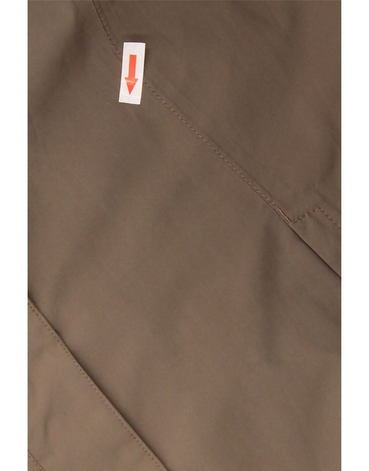 The North Face Womens Hyvent Hooded Rain Jacket UK 14 Medium Beige