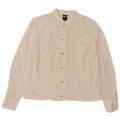 Vintage Womens Shirt IT 44 Medium White Cotton