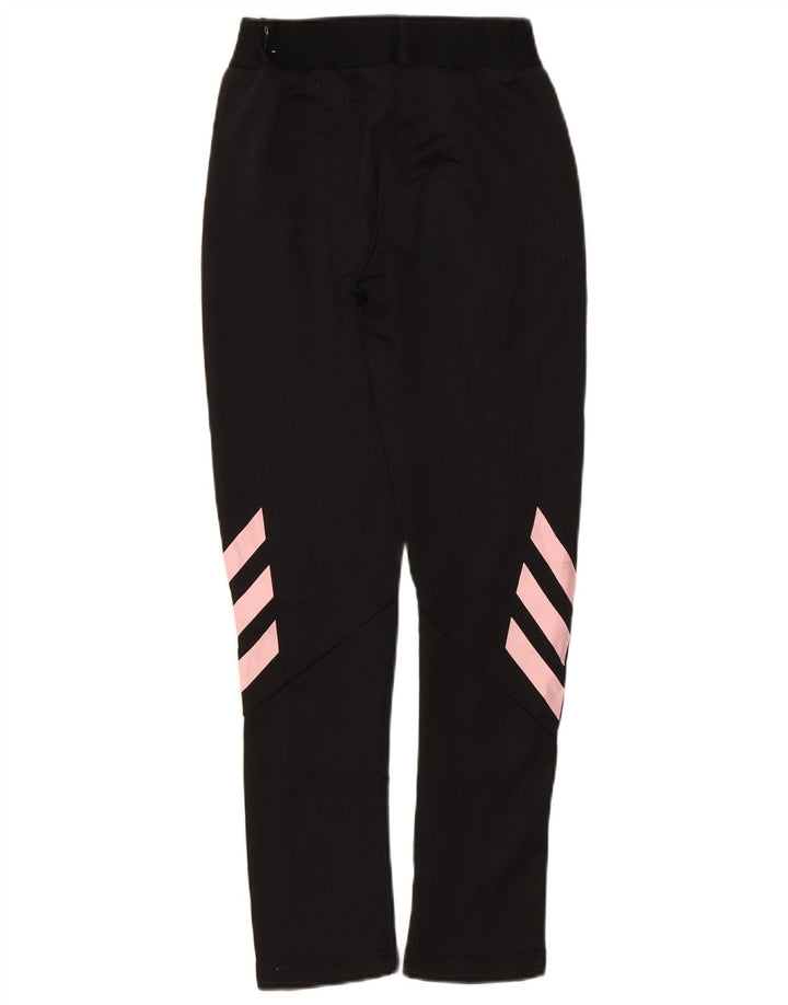 ADIDAS Girls Leggings 11-12 Years  Black Polyester