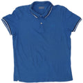 Lotto Mens Polo Shirt Large Blue Cotton