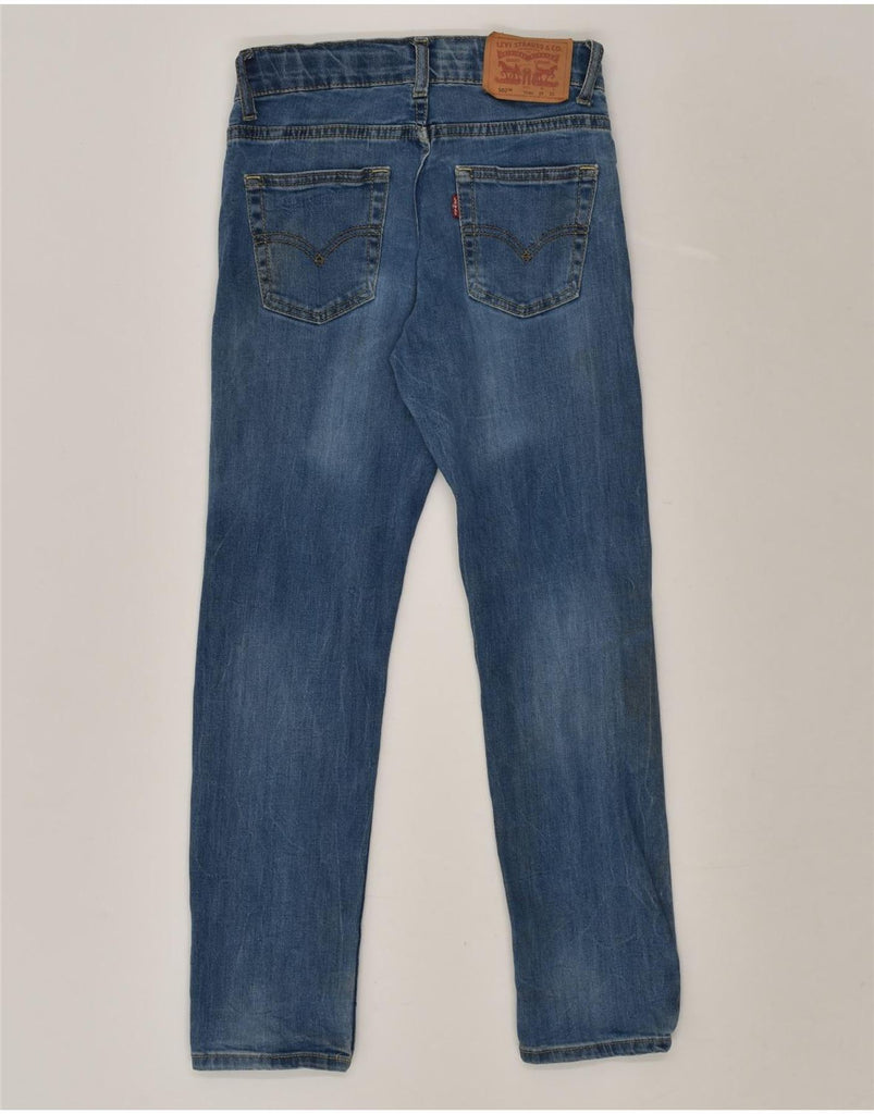 LEVI'S Boys 502 Tapered Jeans 9-10 Years W25 L25 Blue Cotton | Vintage Levi's | Thrift | Second-Hand Levi's | Used Clothing | Messina Hembry 