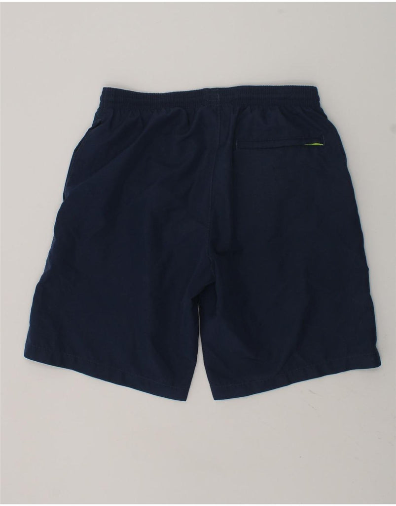 SUNDEK Boys Graphic Sport Shorts 7-8 Years Navy Blue Polyester | Vintage Sundek | Thrift | Second-Hand Sundek | Used Clothing | Messina Hembry 