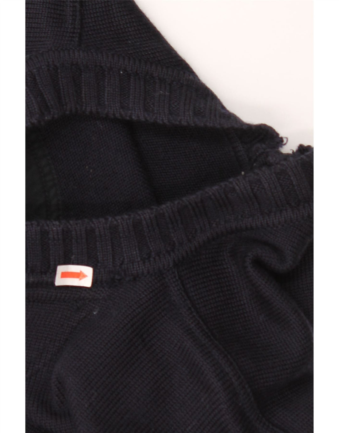 PAUL & SHARK Mens V-Neck Jumper Sweater Medium Navy Blue New Wool