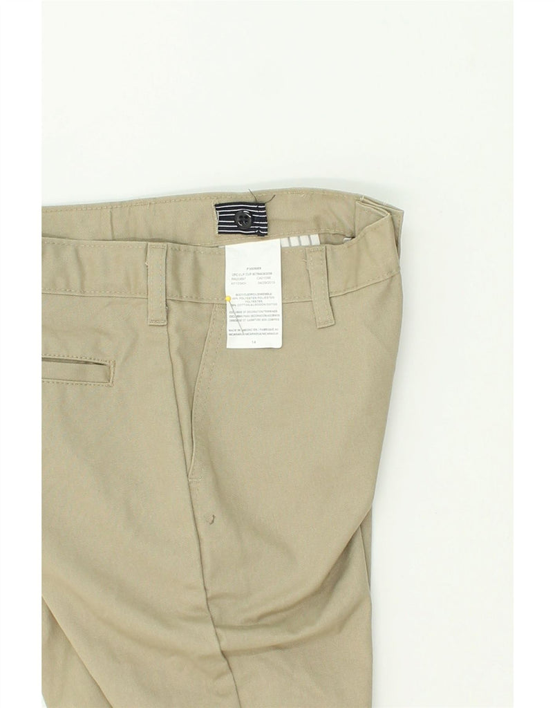 DICKIES Boys Chino Shorts 13-14 Years W28 Khaki Polyester Vintage Dickies and Second-Hand Dickies from Messina Hembry 