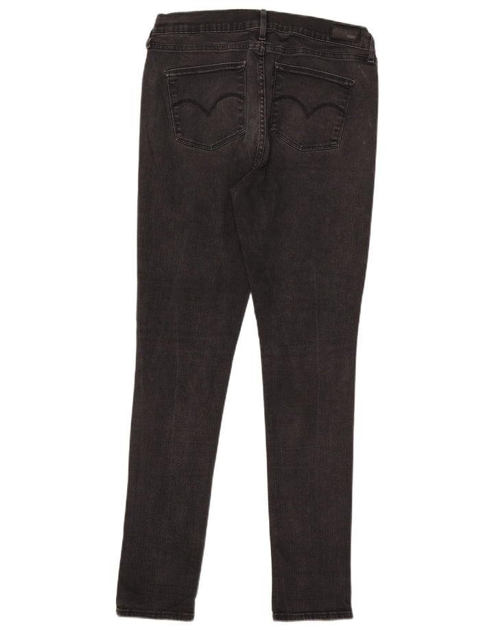 Levi's Womens Skinny Jeans W32 L32 Black Cotton