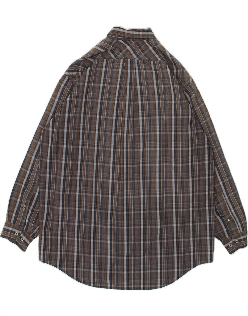 MARLBORO CLASSICS Mens Shirt 2XL Grey Check Cotton | Vintage Marlboro Classics | Thrift | Second-Hand Marlboro Classics | Used Clothing | Messina Hembry 