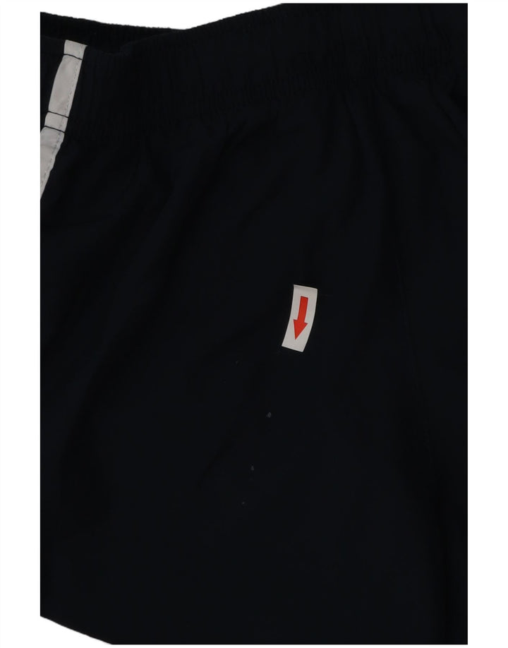 Nike Womens Dri Fit Sport Shorts UK 8 Small  Navy Blue Polyester