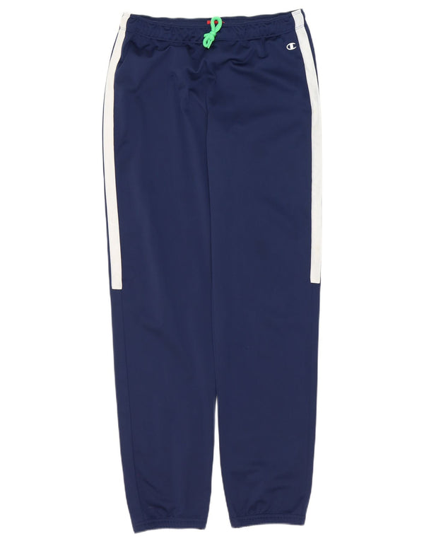 Champion Boys Tracksuit Trousers Joggers 13-14 Years XL Navy Blue