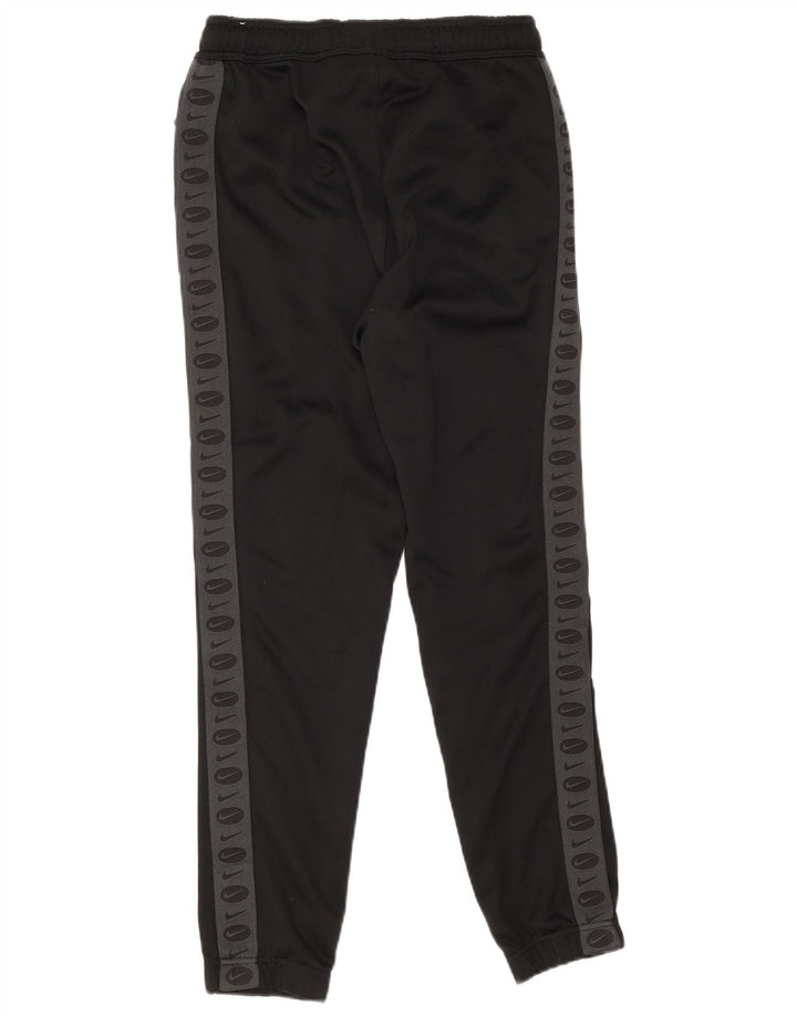 Nike Mens Graphic Tracksuit Trousers Joggers Small Black Colourblock