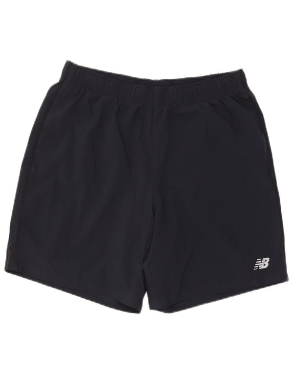 New Balance Mens Sport Shorts Medium Navy Blue