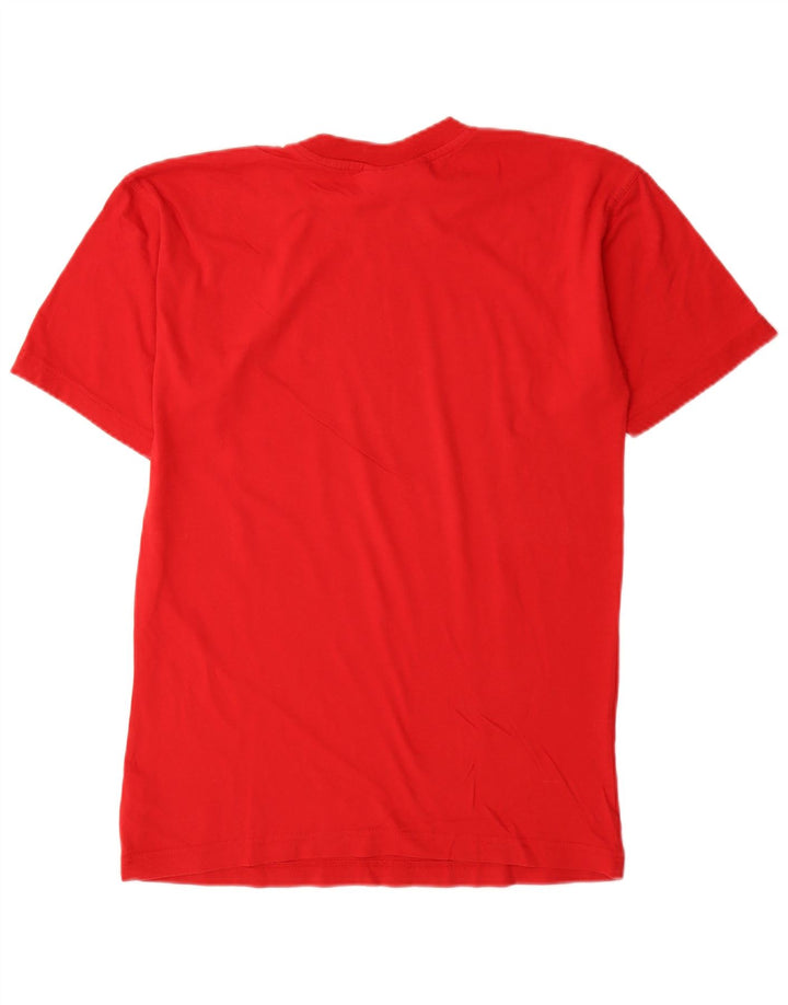 Puma Mens Graphic T-Shirt Top XS Red Cotton