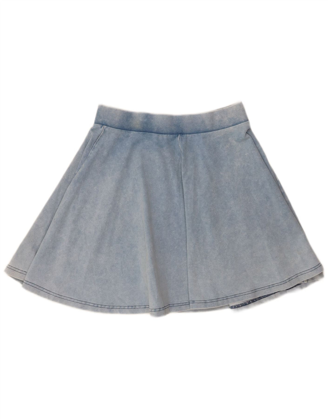Topshop Womens Denim Skirt UK 12 Medium W28  Blue Cotton