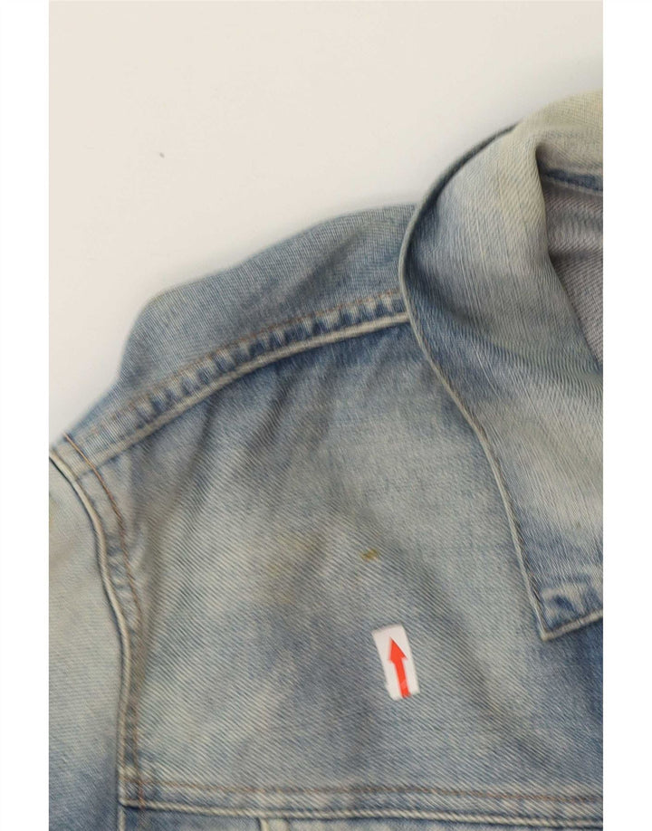 Diesel Mens Denim Jacket UK 42 XL Blue Cotton
