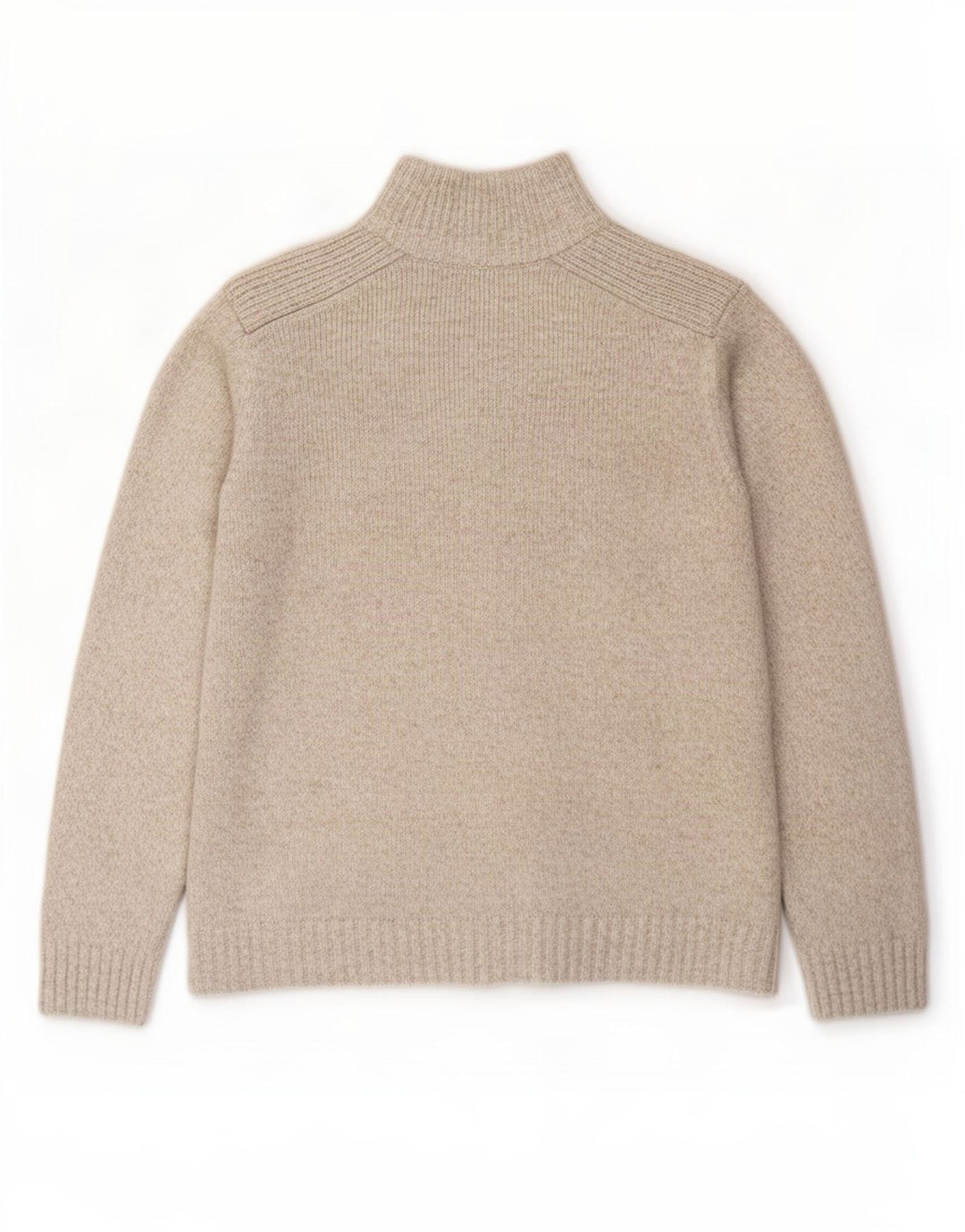 Marks & Spencer Mens Cardigan Sweater Large Beige Flecked Acrylic
